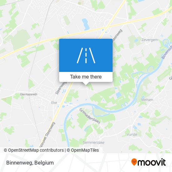 Binnenweg map