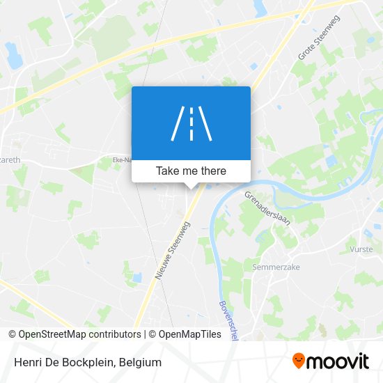 Henri De Bockplein plan