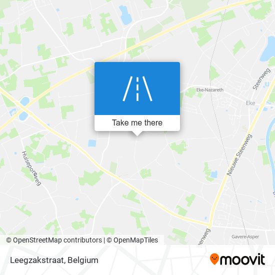 Leegzakstraat map