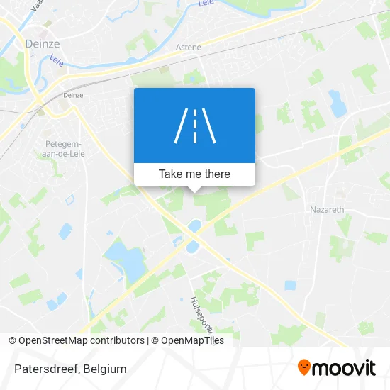 Patersdreef map