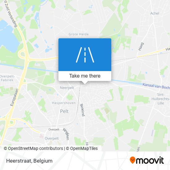 Heerstraat map