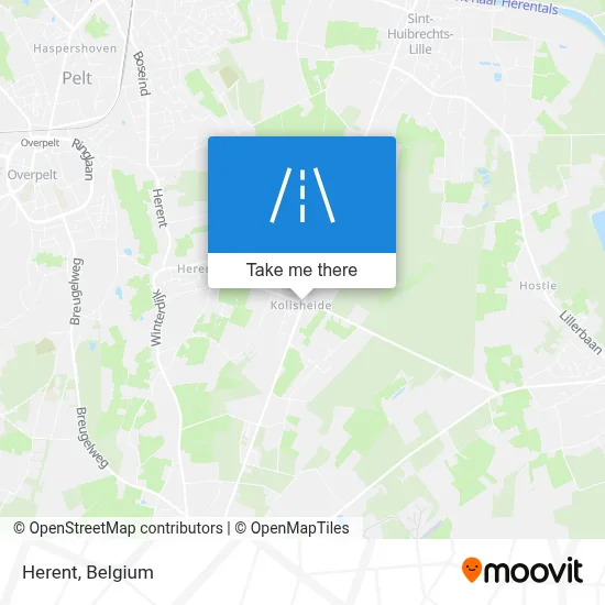 Herent map
