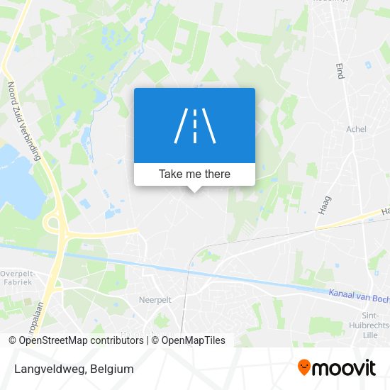 Langveldweg map