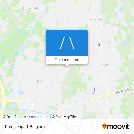 Patrijzenpad map
