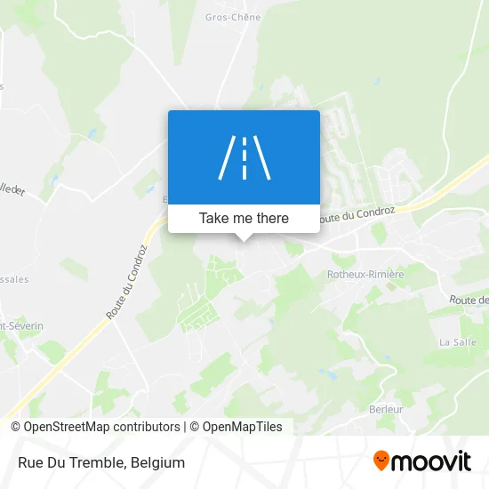 Trembling Street map