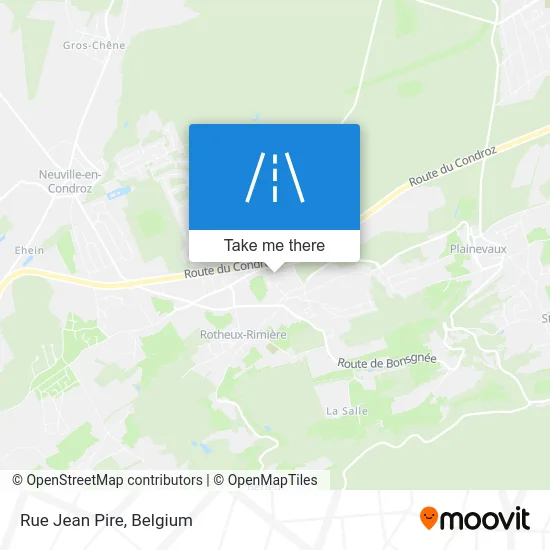 Jean Pire Street map