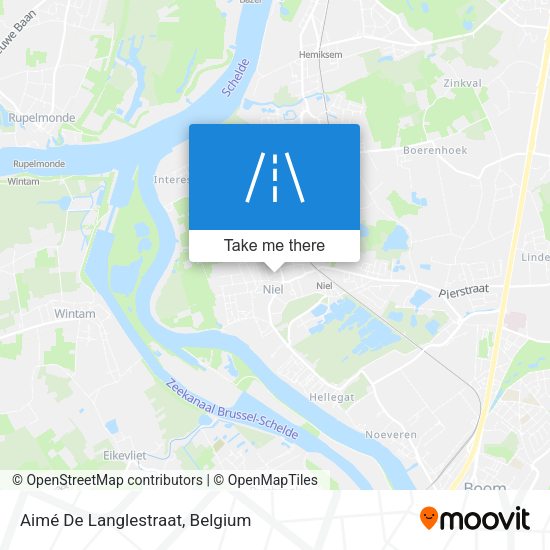 Aimé De Langlestraat map