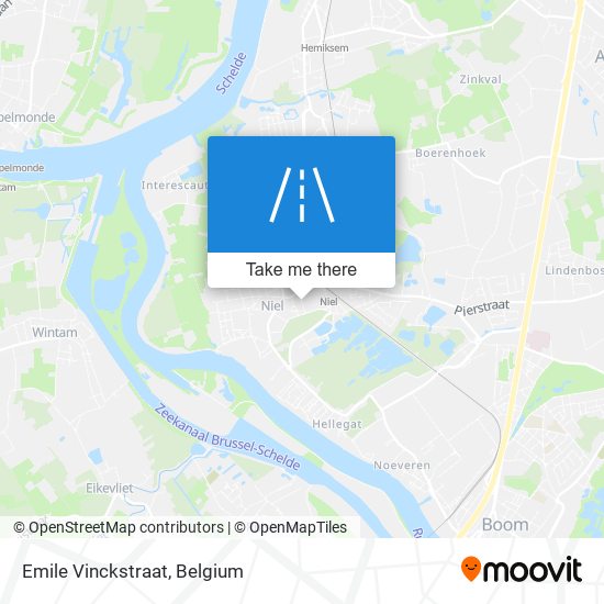 Emile Vinckstraat map