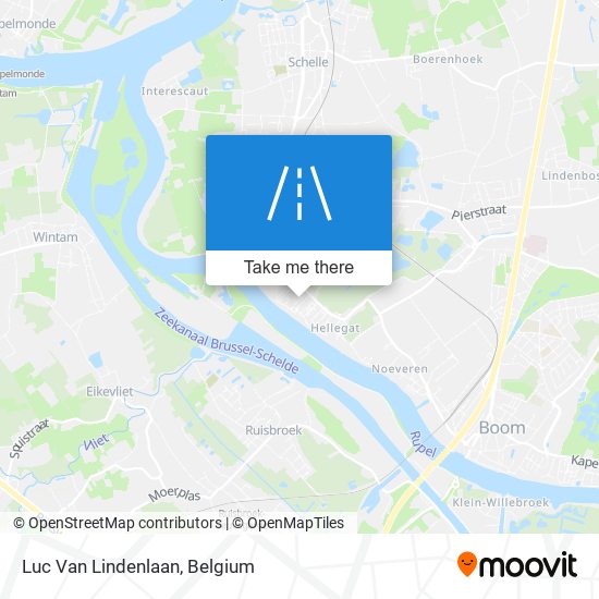 Luc Van Lindenlaan map