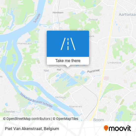 Piet Van Akenstraat map