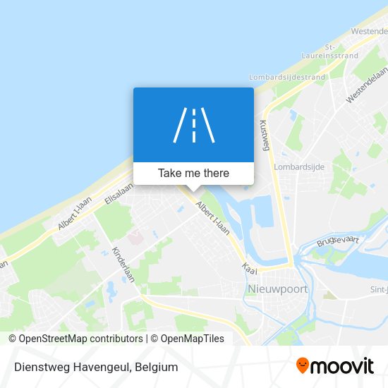 Dienstweg Havengeul plan