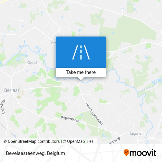 Bevelsesteenweg plan