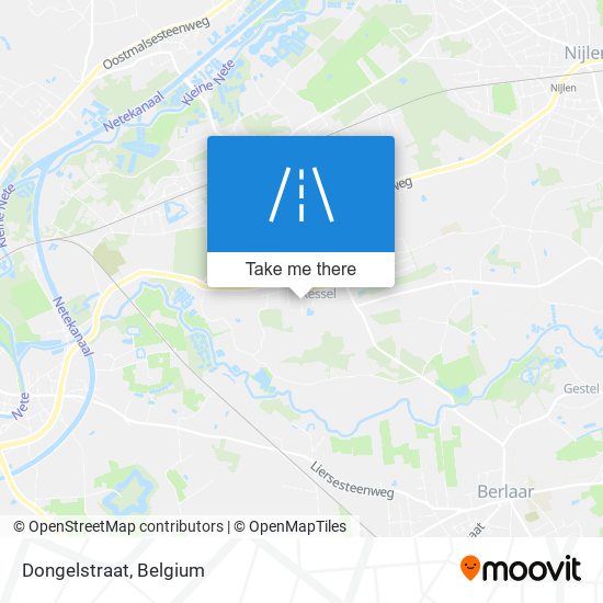 Dongelstraat map
