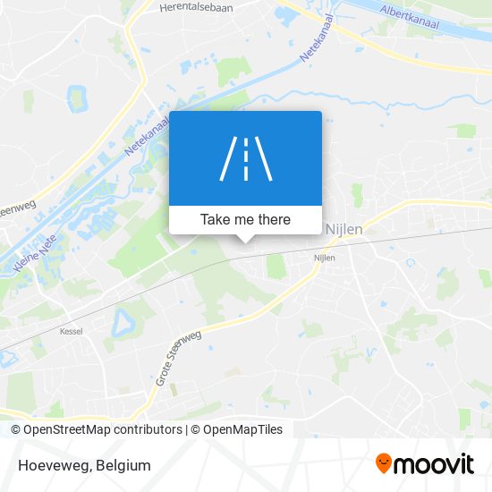 Hoeveweg map