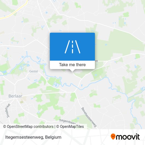 Itegemsesteenweg plan