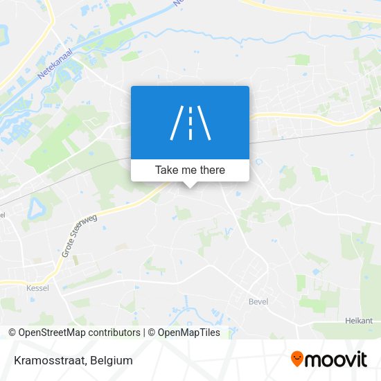 Kramosstraat map