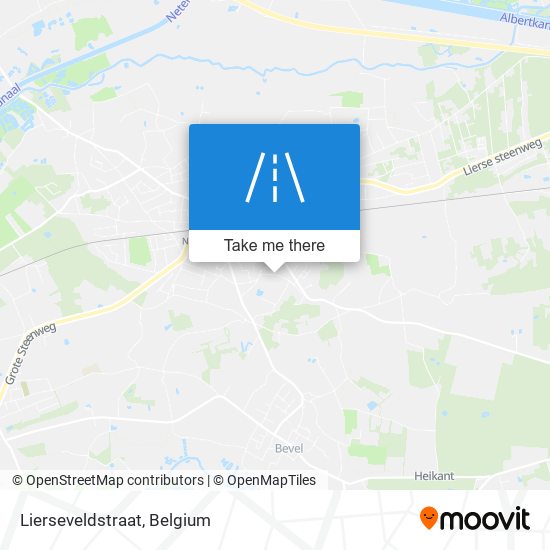 Lierseveldstraat map