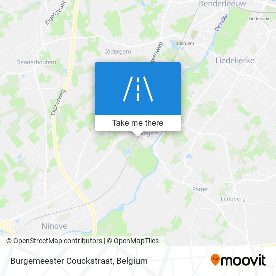 Burgemeester Couckstraat map