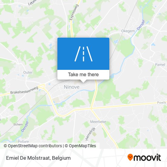 Emiel De Molstraat map