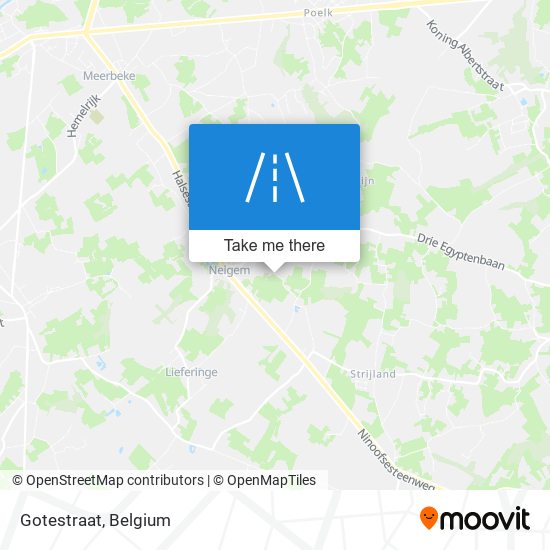 Gotestraat map