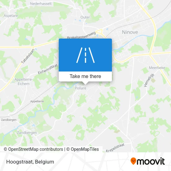Hoogstraat map