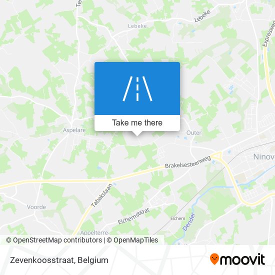 Zevenkoosstraat map