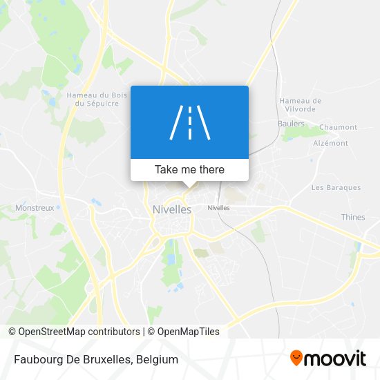 Faubourg De Bruxelles plan