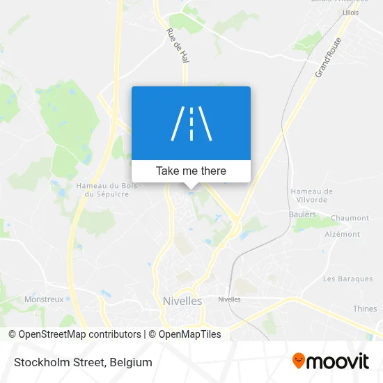 Stockholm Street map