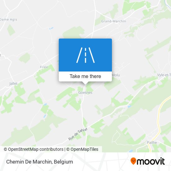 Chemin De Marchin map
