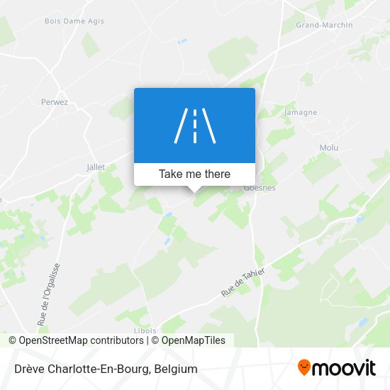 Drève Charlotte-En-Bourg plan