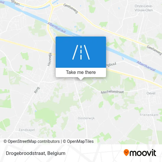 Drogebroodstraat map