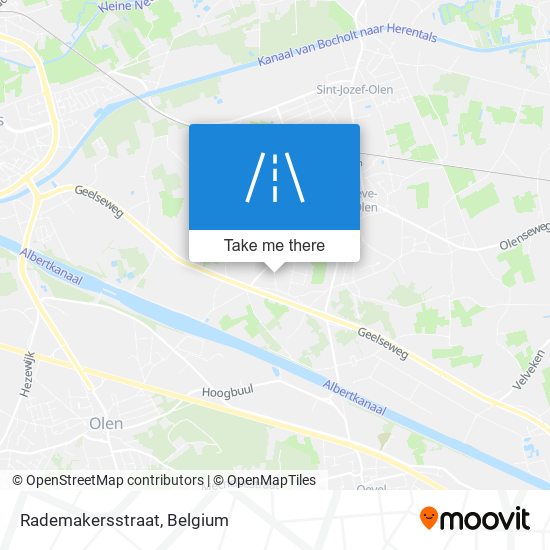 Rademakersstraat map