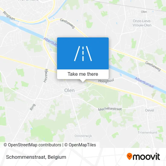 Schommenstraat map