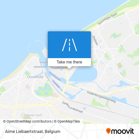 Aimé Liebaertstraat map