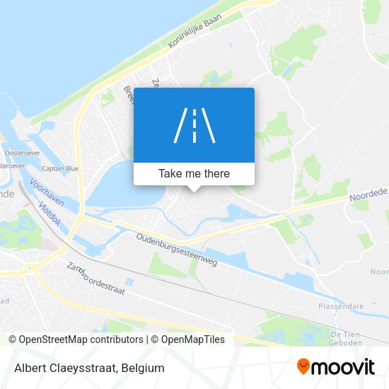 Albert Claeysstraat plan