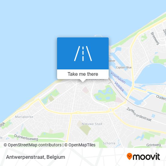 Antwerpenstraat map