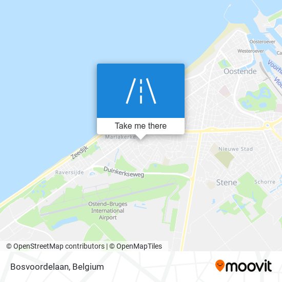 Bosvoordelaan map