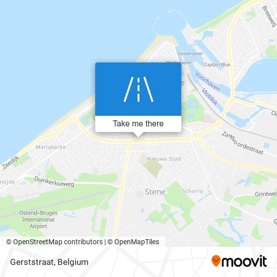 Gerststraat map