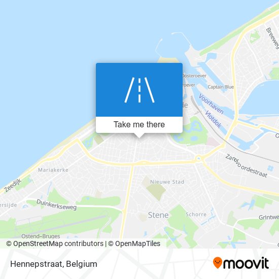 Hennepstraat map