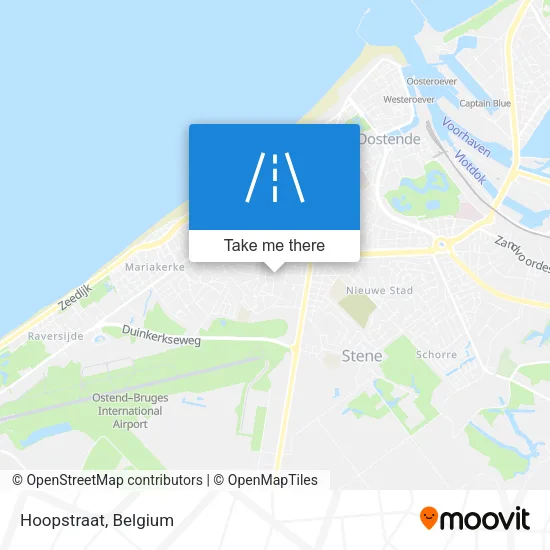 Hoopstraat map