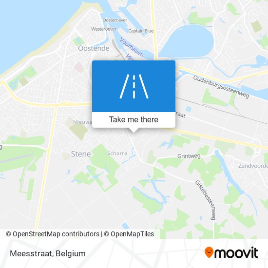 Meesstraat map