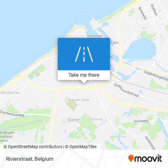 Rivierstraat map