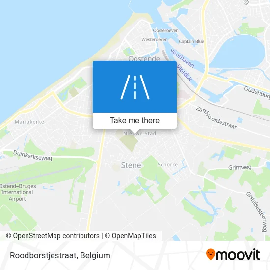 Roodborstje Street map