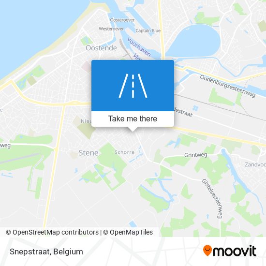 Snepstraat map