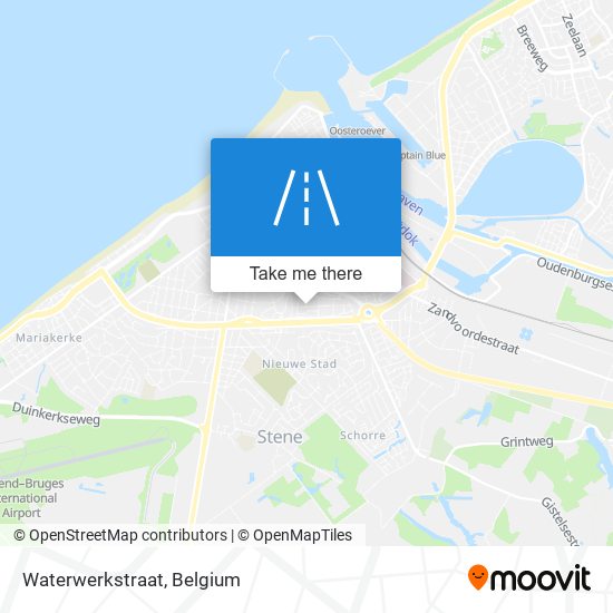 Waterwerkstraat map