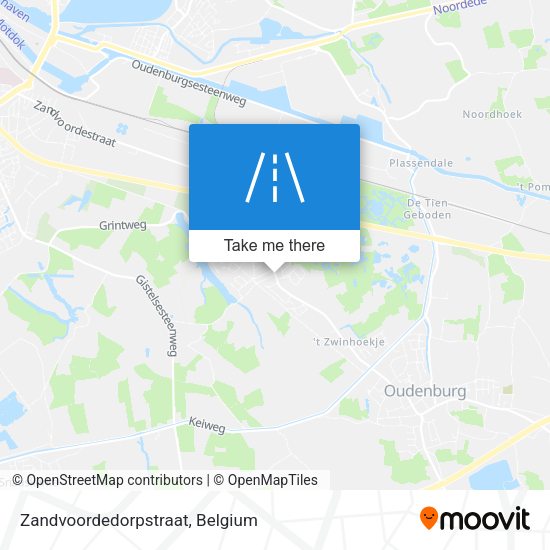 Zandvoordedorpstraat plan