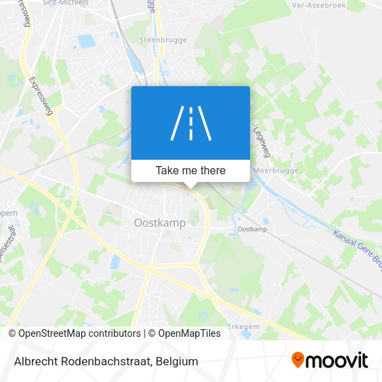 Albrecht Rodenbachstraat map