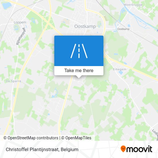 Christoffel Plantijnstraat map