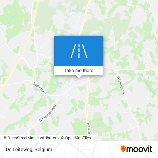 De Leiteweg map