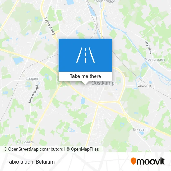 Fabiolalaan map